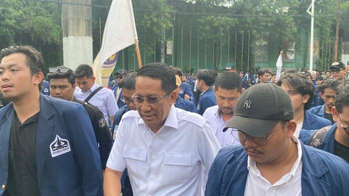 Menkum Supratman Temui Mahasiswa Usai Demo Tolak RUU TNI